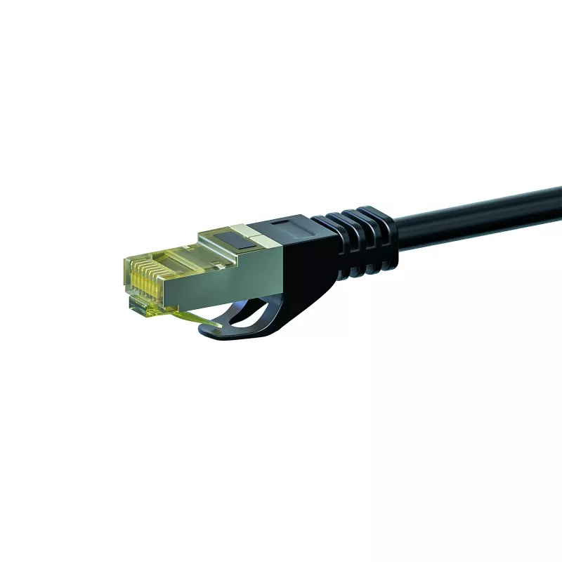 DSIT Cat.7 S/FTP (PiMF) RJ45 netwerkkabel, 50m, zwart