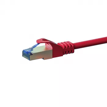 DSIT CAT 6a S/FTP LSOH netwerk-patchkabel, 0,25 m, rood