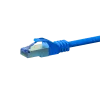 DSIT CAT 6a S/FTP LSOH netwerk-patchkabel, 0,25 m, blauw