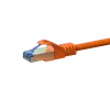 DSIT CAT 6a S/FTP LSOH ethernet-patchkabel, 5 m, oranje