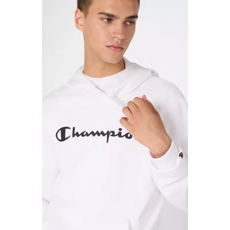 Champion heren hoodie wit 221917 WW001 L