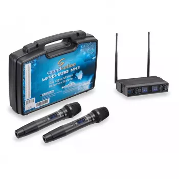 Soundsation WFD-290HHMKII A2 tweekanaals digitaal UHF-draadloos microfoonsysteem