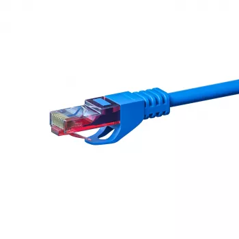 DSIT CAT6 U/UTP netwerk installatiekabel, 50m, blauw, 100% koper, massief, 23 AWG, 250M Hz, Eca