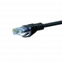 DSIT CAT5e U/UTP netwerk-patchkabel, 15m, zwart, 100% koper (DC-50-150)