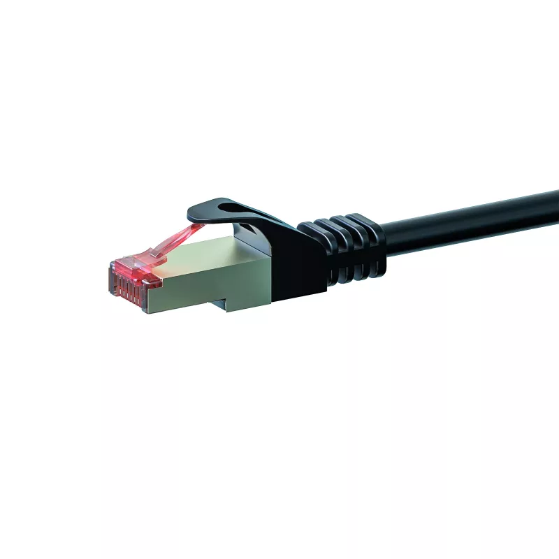 DSIT CAT 6 S/FTP LSOH netwerk-patchkabel, 20 m, zwart