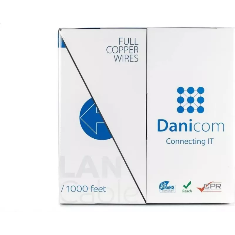 DSIT DANICOM CAT6 FTP 305m PVC (Fca) netwerkkabel