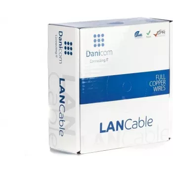 DSIT DANICOM CAT6 UTP 50m PVC (Fca) netwerk-installatiekabel