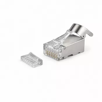 DSIT SFTP RJ45 CAT6a netwerkstekker voor litze aders (massieve ader) - 10 stuks