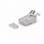 DSIT SFTP RJ45 CAT6a netwerkstekker voor litze aders (massieve ader) - 10 stuks
