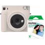 Fujifilm Instax Square SQ1 instantcamera met film, krijtwit (70100148677)