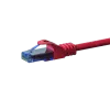 DSIT CAT6a netwerkkabel 100% koper - U/UTP - 0,50 meter - rood (DC-U6A5-005)