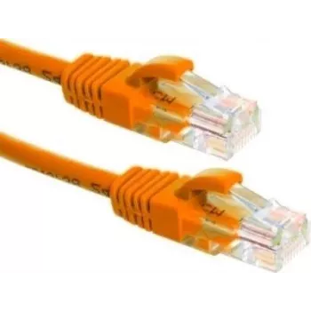 DSIT CAT6a netwerkkabel 100% koper - U/UTP - 1 meter - oranje (DC-U6A6-010)