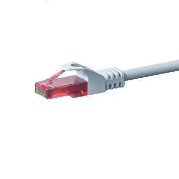 DSIT CAT6 U/UTP gigabit ethernet-patchkabel, 0,15 m, wit, 100% koper, RJ45, 250 MHz, PVC-mantel