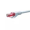 DSIT CAT6 U/UTP gigabit ethernet-patchkabel, 0,15 m, wit, 100% koper, RJ45, 250 MHz, PVC-mantel