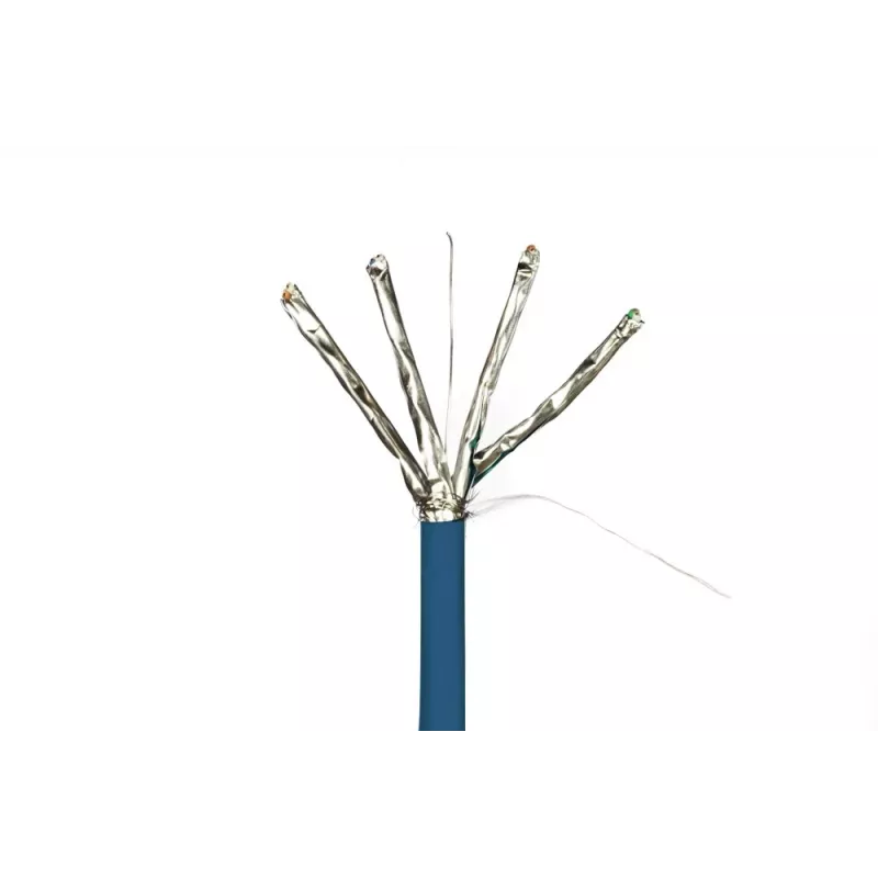 DSIT DANICOM CAT6A S/FTP 305m installatiekabel met massieve geleider - LSZH (Dca) - 10GBase-T, 500MHz, PoE++