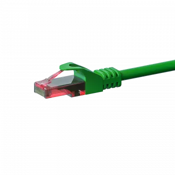 DSIT CAT6 U/UTP netwerkkabel, 0,15 m, groen, 100% koper (DC-63-001)