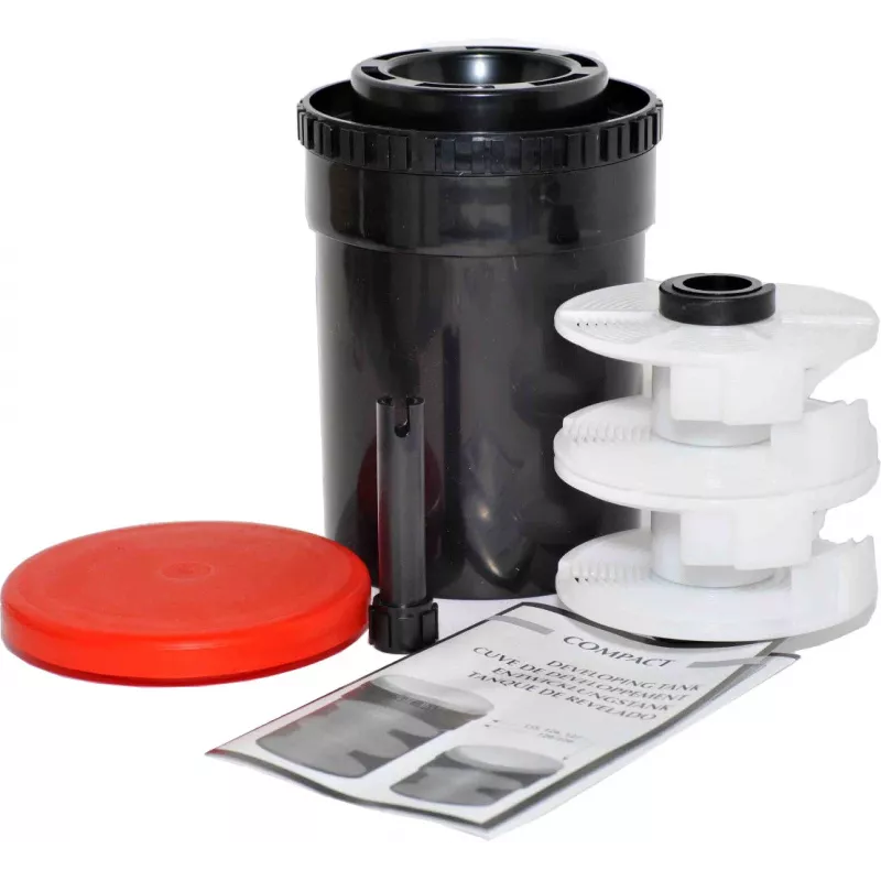 AP Compact ontwikkelaarstank APP321100 met 2 multiformaat spiralen (135/126/127/120/220), voor 2 films