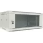 DSIT DS6404W 4U wandmontage serverkast met glazen deur, 600 x 450 x 280 mm, wit
