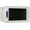 DSIT DS6404W 4U wandmontage serverkast met glazen deur, 600 x 450 x 280 mm, wit