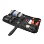 DSIT DC-TOOLSET-PRO professionele netwerk gereedschapsset met krimptang, tester, LSA-legtool, tangen, schroevendraaiers, stekkers en ritsetui