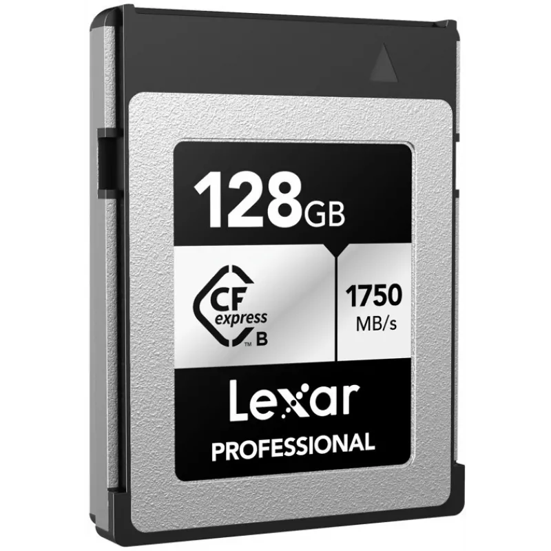 Lexar Professional CFexpress Type B SILVER 128 GB Geheugenkaart, 1750 MB/s (LCXEXSL128G-RNENG)
