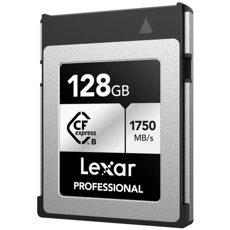 Lexar Professional CFexpress Type B SILVER 128 GB Geheugenkaart, 1750 MB/s (LCXEXSL128G-RNENG)