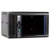 DSIT DS6404-F 4U wandmontage serverbehuizing met glazen deur, ongemonteerd, 600 x 450 mm