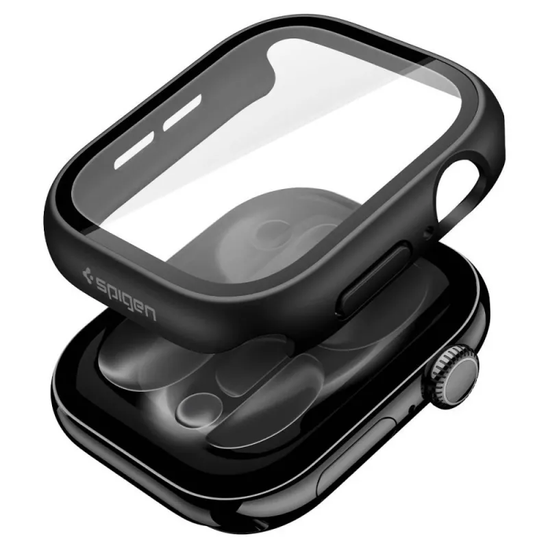 SPIGEN Thin Fit 360 Apple Watch 10 / 11 (46 mm) zwart