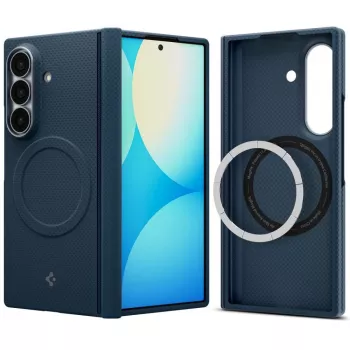 Spigen AirSkin Aramid MagSafe-hoes voor Samsung Galaxy Z Fold 8 Ultra - navy