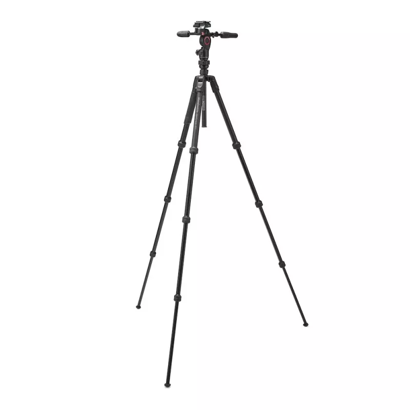 Manfrotto Befree GT PRO 3-weg statiefset met 3-weg panhead en tas