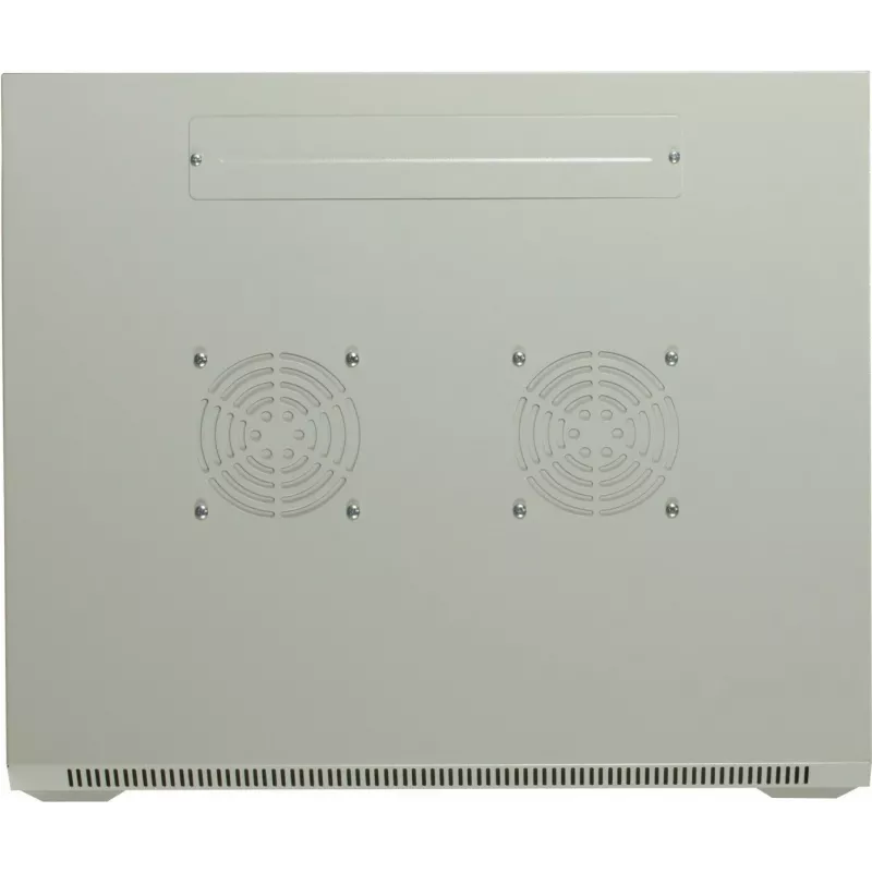 DSIT 15U wandmontage serverrack behuizing met glazen deur, wit, 600x600x770 mm