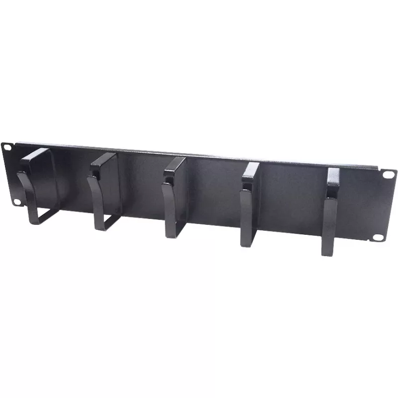 DS-IT 19 inch kabelmanagementpaneel, metaal - 2U (DS-1904-2U)