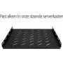 DSIT DS-FH100 vast plateau voor 1000 mm diepe serverracks, 1U, 19 inch, zwart
