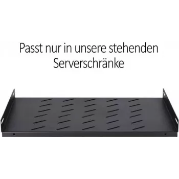 DSIT DS-FH100 vast plateau voor 1000 mm diepe serverracks, 1U, 19 inch, zwart