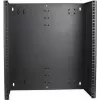 DSIT 12U 19 inch wandmontage-rackframe, 300 mm diepte, vast, staal, zwart