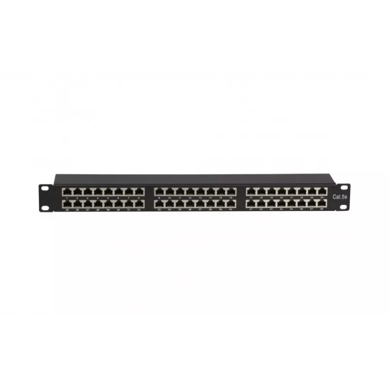 DS-IT CAT5 FTP 48-poorts 19 inch rackmontage patchpanel