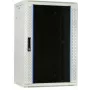 DSIT DS6418W 18U wandmontage serverbehuizing met glazen deur, 600x450x900 mm, wit