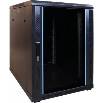 DSIT DS6615-MINI 15U 600x600mm wandmontage serverkast met glazen deur