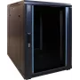 DSIT DS6615-MINI 15U 600x600mm wandmontage serverkast met glazen deur