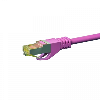 DSIT Cat.7 S/FTP RJ45-netwerkkabel, 0,25 m, roze