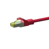 DSIT RJ45-netwerkkabel S/FTP (PiMF) Cat.7-patchkabel, rood, 3 m (DC-75-030)