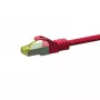 DSIT Cat.7 S/FTP PiMF RJ45-netwerkkabel, rood, 50 m (DC-75-500)