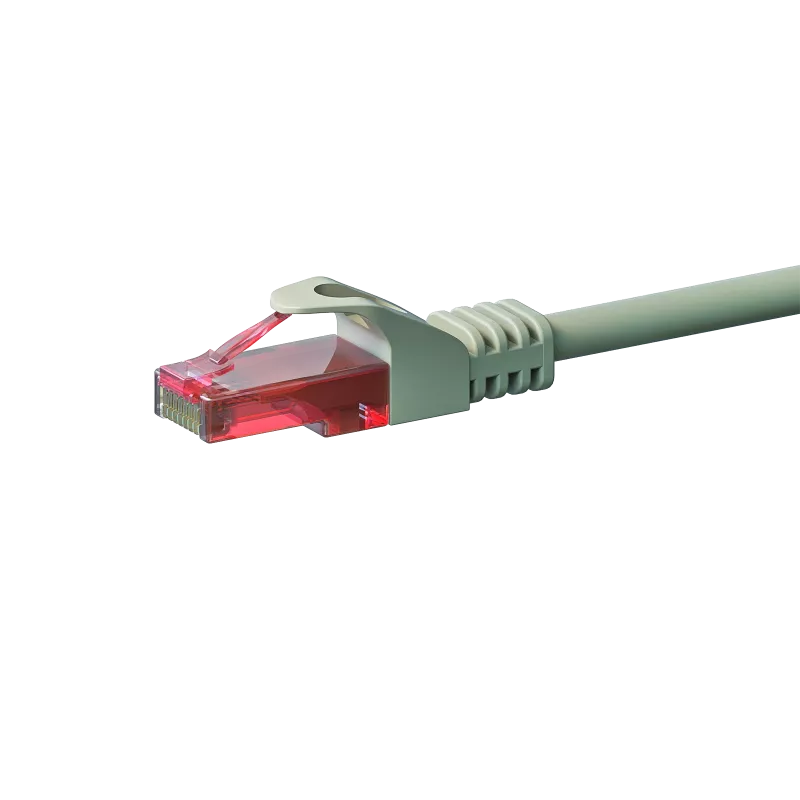 DSIT CAT6 netwerkkabel U/UTP 7,5 m grijs 100% koper (DC-61-075)