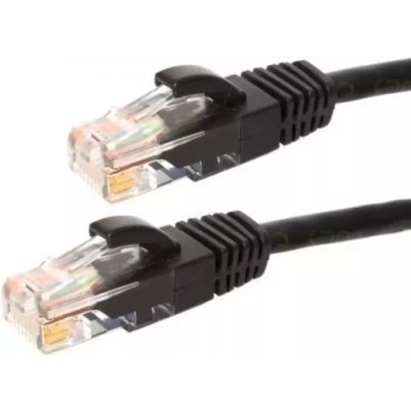 DSIT CAT6 U/UTP netwerkkabel, 50 m, zwart, 100% koper (DC-60-500)