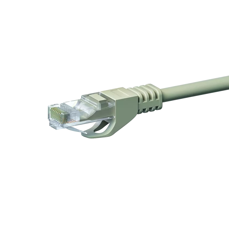 DSIT CAT5e U/UTP netwerk-patchkabel, 0,25 m, grijs, 100% koper (DC-51-002)