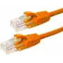 DSIT CAT5e U/UTP netwerk-patchkabel, 1 m, oranje, 100% koper (DC-56-010)