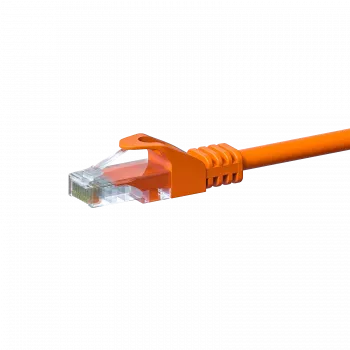 DSIT CAT 5e U/UTP netwerk-patchkabel, 0,25 m, oranje, CCA, RJ45 (DC-C56-002)