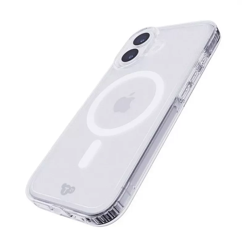 Tech21 EvoClear MagSafe hoesje voor iPhone 17 transparant – 3,6 m valbescherming, UV-bestendig, antimicrobieel