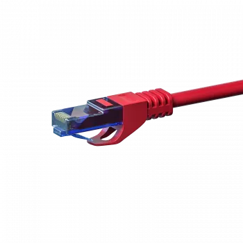 DSIT UTP CAT6a 0,25 m rode 100% koper-patchkabel (DC-U6A5-002)