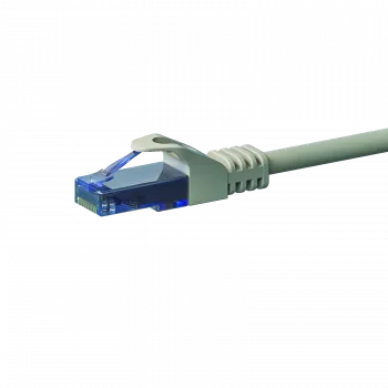 DSIT CAT6a U/UTP 100% koper patchkabel, 5m, grijs, RJ45, 10Gbps, 500MHz